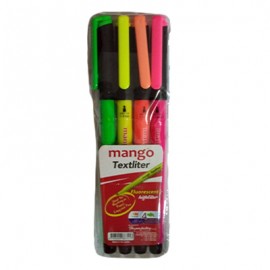 Highlighter Pen Set 4Pcs Mango