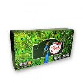 Flora Facial Tissue 100 Sheet Box