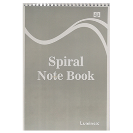 Spiral Note Book A4 120P Top Spiral Luminex