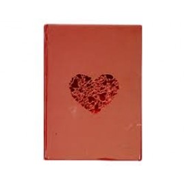 Note Book A5 160P Hearts Diary St0321
