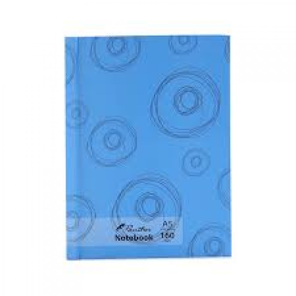 Note Book A5 160P Blue Circles St0284